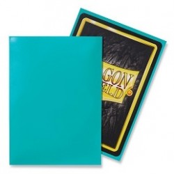 Dragon Shield Standard Card Sleeves Classic Turquoise (100) Standard Size Card Sleeves